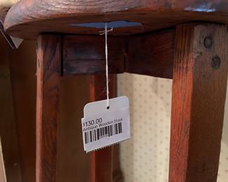Antique Wooden Stool