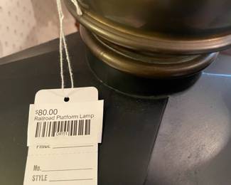 Railroad Platform Lamp