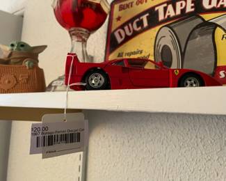 1987 Burago Ferrari Diecast Car