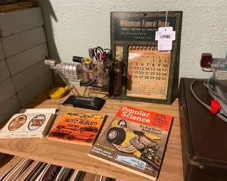 Vintage Funeral Home Calendar