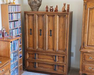 Vintage Spanish Revival armoire