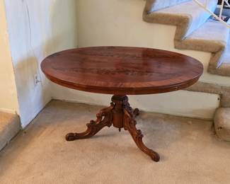Antique Victorian French 19th century accent table