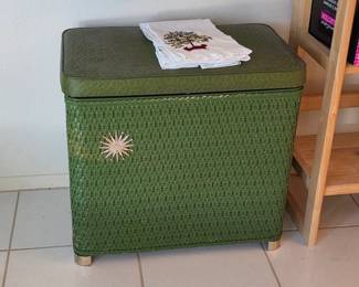 Mid century modern clothes hamper