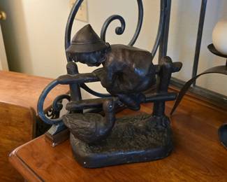 Hummel bronze sculpture