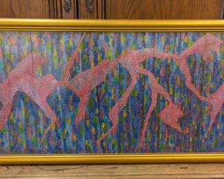 The dance stunning painting signed by artist