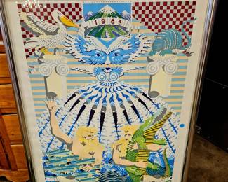 New Orleans Poster, signed