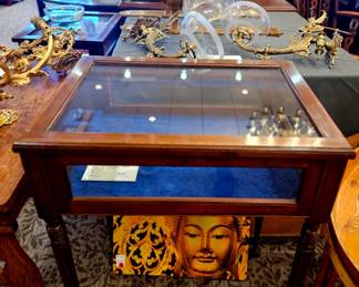 2 x19th c vitrines