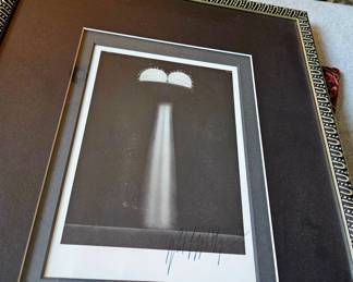 Signed Robert Mapplethorpe with COA