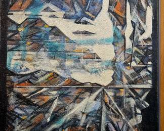 Modern mcm signed by artist