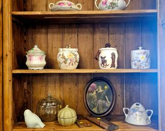 Bisquit Jars vintage