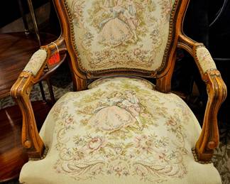 Needlepoint chair