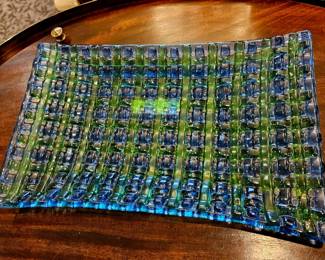 Glass tray