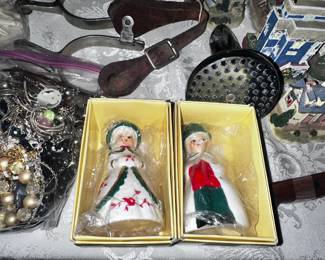 Vintage Christmas figures