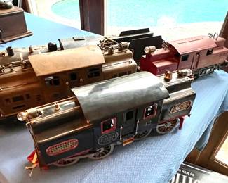 Trains  - Old Steamer Engine - Lionel 402 Engine - The Ives Railroad Engine…