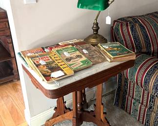 Marble Top Antique Table 