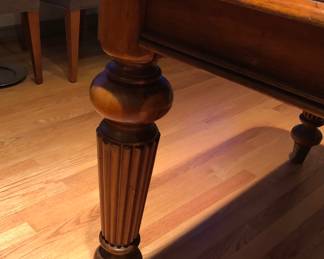 Detail of table leg
