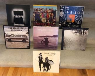 A handful of records 