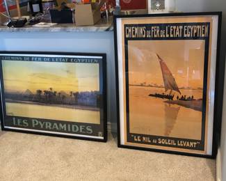 Reproduction travel posters 