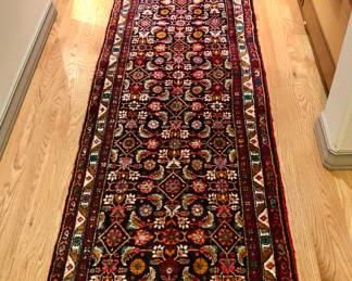 Persian Hamadan Herati runner (29” x 124" - just over 10 ft. long)