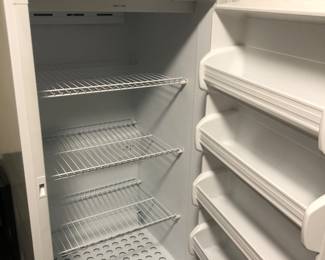 Interior of freezer - clean!