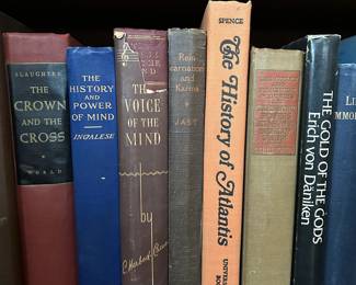 MASSIVE Collection of Vintage Books: Esoteric, Occult, Metaphysical, Agnostic, Magic, Crystals, Tarot, and More!