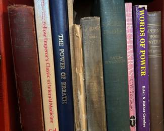 MASSIVE Collection of Vintage Books: Esoteric, Occult, Metaphysical, Agnostic, Magic, Crystals, Tarot, and More!