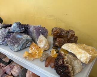 Healing and Protection Crystals: Amethyst, Rose Quartz, Calcite, Black Tourmaline, Smoky Quartz and More!