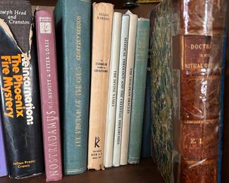 MASSIVE Collection of Vintage Books: Esoteric, Occult, Metaphysical, Agnostic, Magic, Crystals, Tarot, and More!