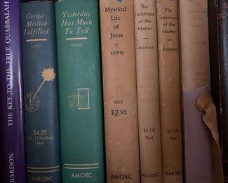 MASSIVE Collection of Vintage Books: Esoteric, Occult, Metaphysical, Agnostic, Magic, Crystals, Tarot, and More!