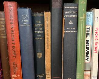 MASSIVE Collection of Vintage Books: Esoteric, Occult, Metaphysical, Agnostic, Magic, Crystals, Tarot, and More!