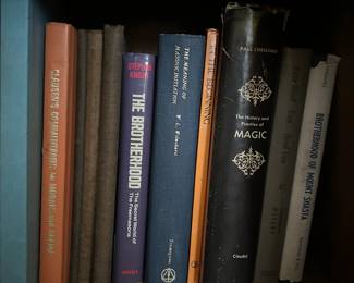 MASSIVE Collection of Vintage Books: Esoteric, Occult, Metaphysical, Agnostic, Magic, Crystals, Tarot, and More!