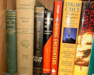 MASSIVE Collection of Vintage Books: Esoteric, Occult, Metaphysical, Agnostic, Magic, Crystals, Tarot, and More!