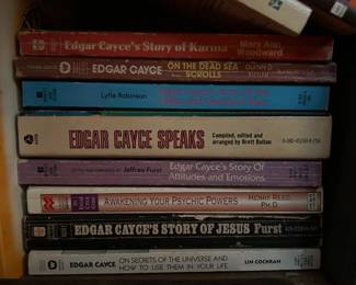 MASSIVE Collection of Vintage Books: Esoteric, Occult, Metaphysical, Agnostic, Magic, Crystals, Tarot, and More!