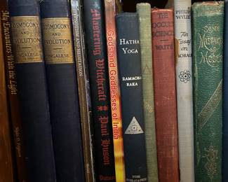MASSIVE Collection of Vintage Books: Esoteric, Occult, Metaphysical, Agnostic, Magic, Crystals, Tarot, and More!