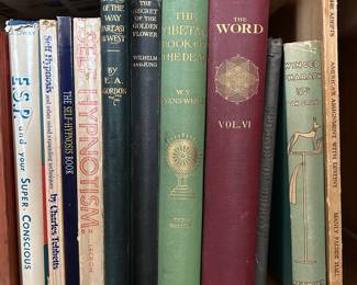 MASSIVE Collection of Vintage Books: Esoteric, Occult, Metaphysical, Agnostic, Magic, Crystals, Tarot, and More!