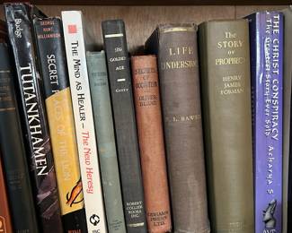 MASSIVE Collection of Vintage Books: Esoteric, Occult, Metaphysical, Agnostic, Magic, Crystals, Tarot, and More!