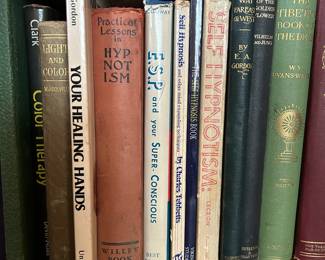 MASSIVE Collection of Vintage Books: Esoteric, Occult, Metaphysical, Agnostic, Magic, Crystals, Tarot, and More!