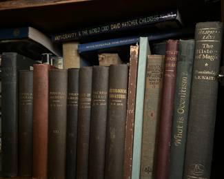 MASSIVE Collection of Vintage Books: Esoteric, Occult, Metaphysical, Agnostic, Magic, Crystals, Tarot, and More!