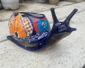 Garden Snail Planter