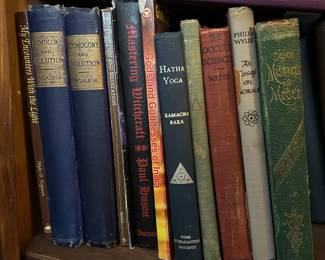 MASSIVE Collection of Vintage Books: Esoteric, Occult, Metaphysical, Agnostic, Magic, Crystals, Tarot, and More!