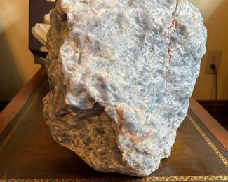 Huge Calcite, Blue Onyx, Iceland Spar: used in healing rituals and protection spells to ward off evil. Popular stone used in ancient Greece and Mexico