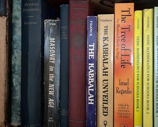 MASSIVE Collection of Vintage Books: Esoteric, Occult, Metaphysical, Agnostic, Magic, Crystals, Tarot, and More!