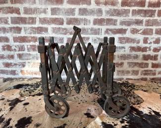 ANTIQUE EARLY 1900s CASKET CART