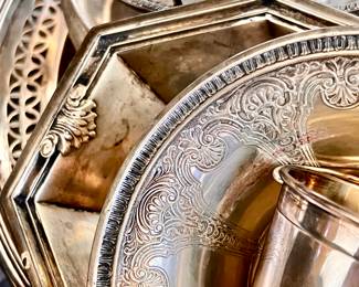 MORE STERLING!  ANTIQUE PIECES.  BEAUTIFUL!