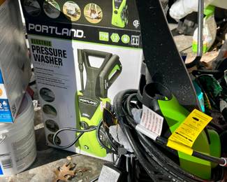 PORTLAND PRESSURE WASHER NEW IN BOX.