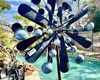 WHIRLIGIG WITH COPPER POLE