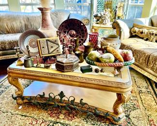 BRASS, WOOD, AND FRUIT!
