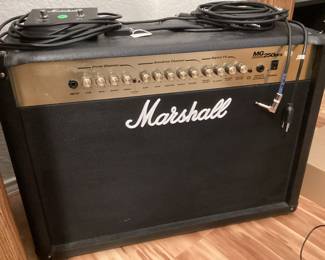 Marshall amplifier. Used roughly 10 times/hours.
