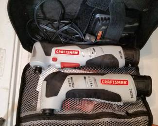 Craftsman 12V driver and multitool