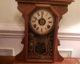 Antique gingerbread clock